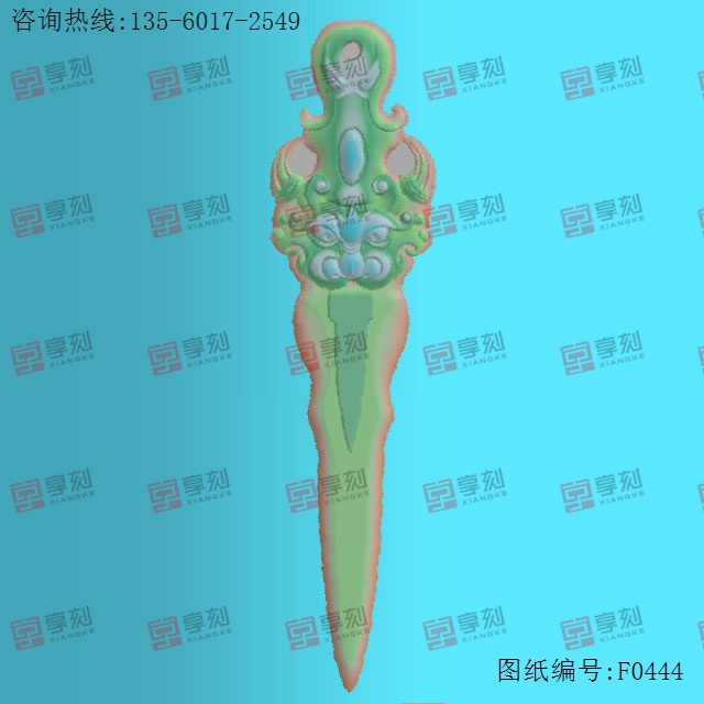 兽剑玉石电脑雕刻图纸_享刻玉石雕刻机