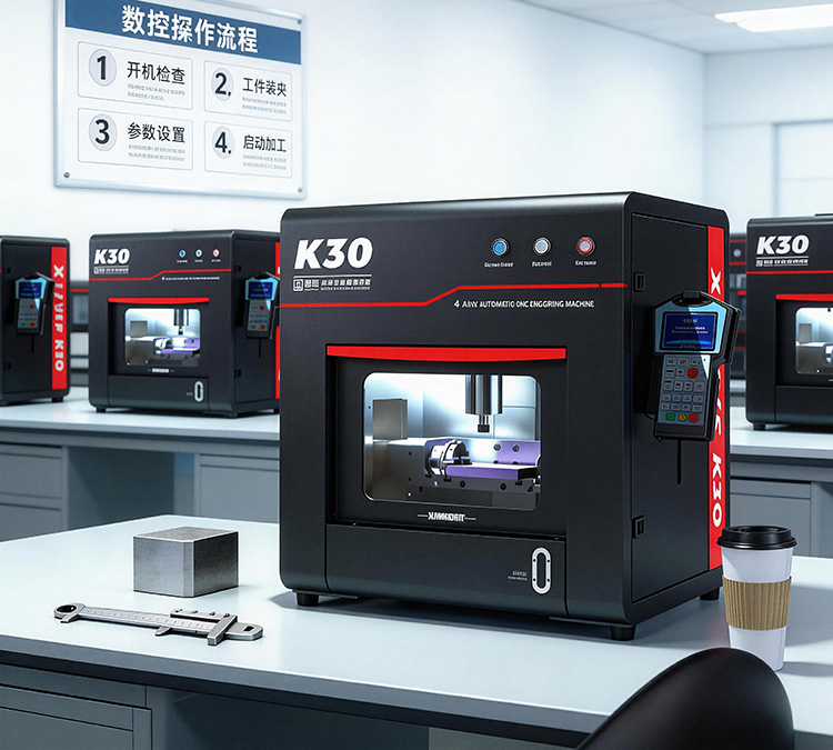 享刻K30桌面数控教学雕刻机