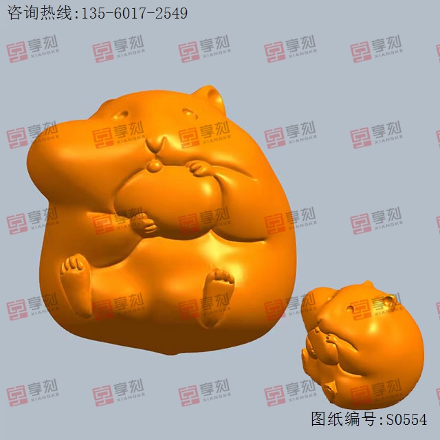 吃鸡腿仓鼠-电脑玉石雕刻图纸_小型玉石雕刻机设备厂家