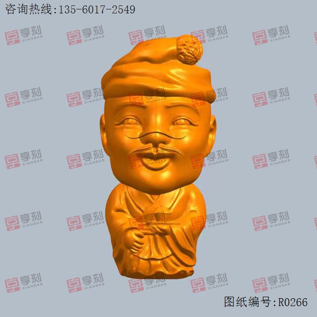 戏剧丑3d立体模型图纸_五轴雕刻机厂家