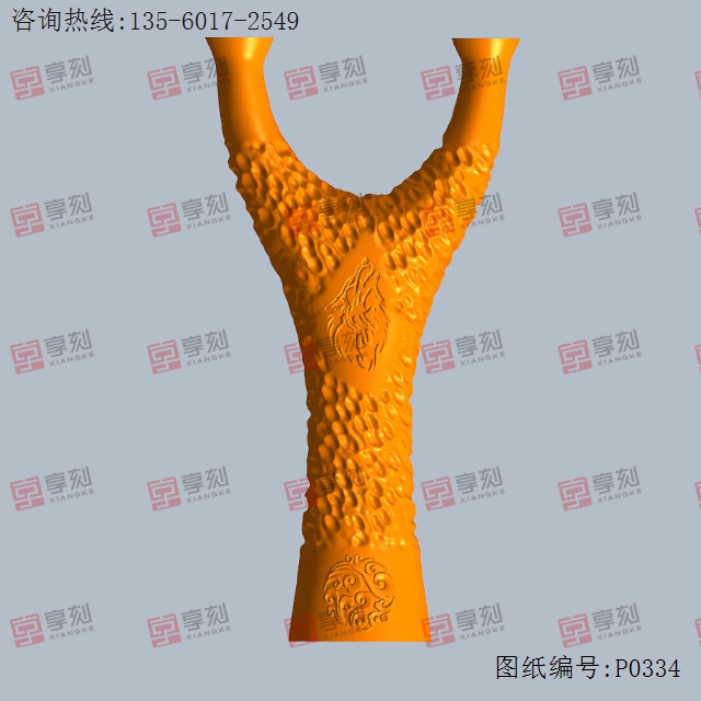 坑面狼头弹弓模型电脑雕刻图纸_电脑玉石雕刻机厂家