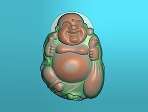 【大肚佛】玉石雕刻图案大全_玉雕机