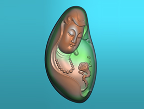 【翡翠观音雕刻图片大全】浮雕系列 数控玉雕机