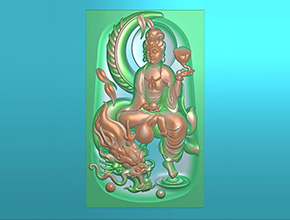 【龙观音】玉石雕刻图片大全大图_享刻雕刻机