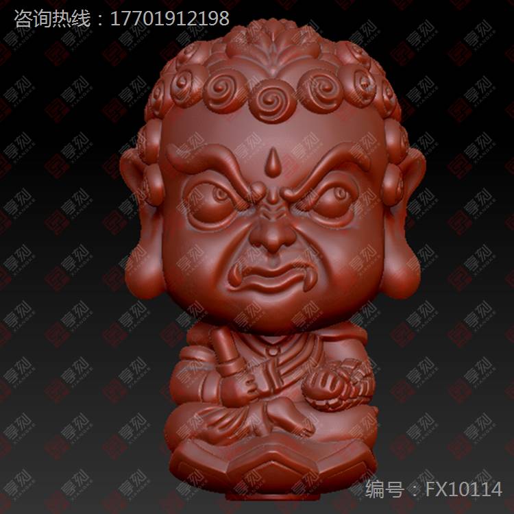 立体玉石雕刻人物