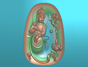 雕刻翡翠观音常见图案大全_雕刻玉石机图纸