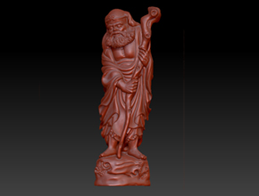 八仙3d人物玉石雕刻图纸大全-享刻科技