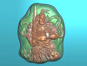 翡翠玉石雕刻武将精雕图下载_享刻