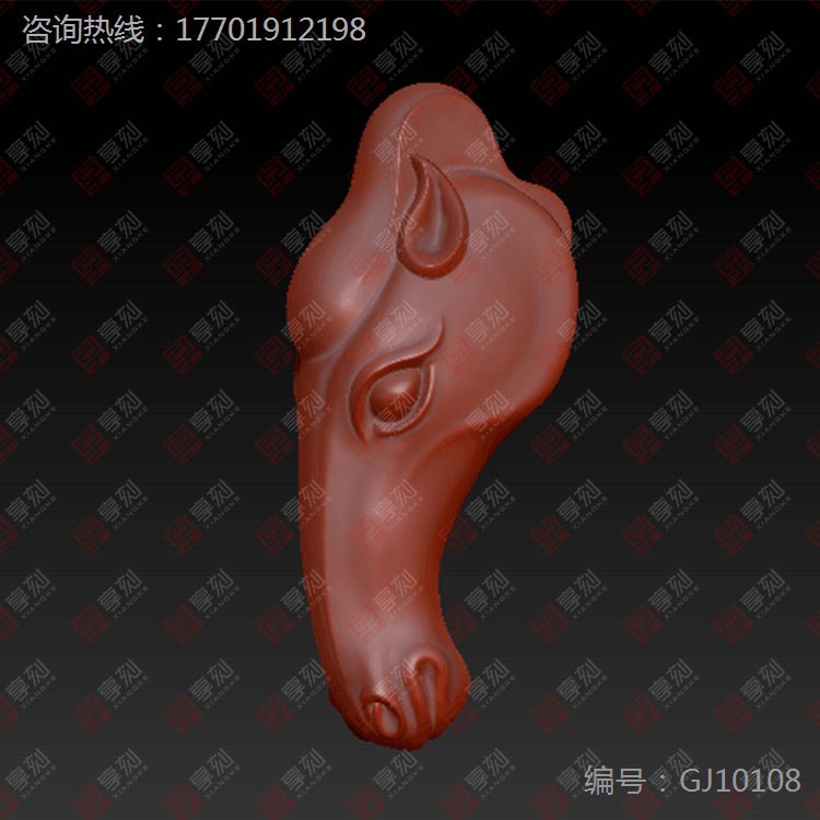 立体玉石雕刻精雕图