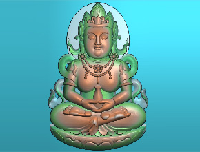 学习玉雕加工图纸下载_正装翡翠观音常规款