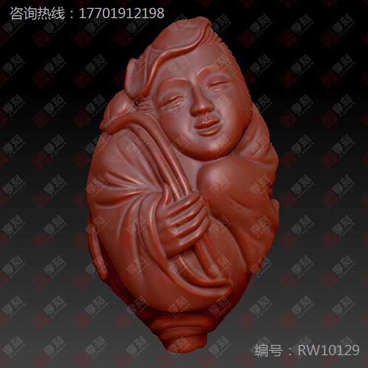 文玩手串精雕图案