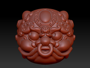 神兽珠子电脑雕刻机图纸_小型石头雕刻机厂家