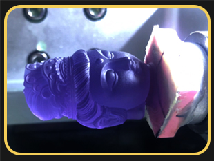 玉器雕刻机用来雕刻玻璃水晶效果如何？