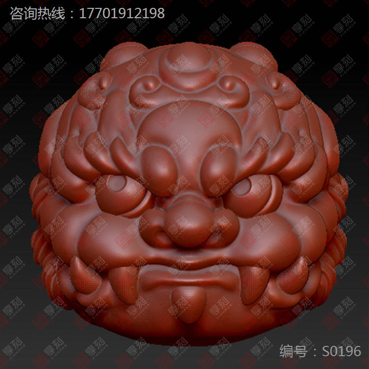 南红珠子雕刻图案