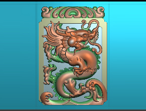 玉石龙牌吊坠图片大全_享刻玉石雕刻机厂家提供