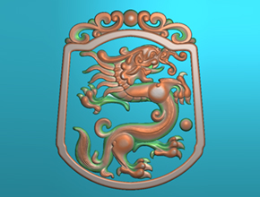 龙牌翡翠挂件精雕图_享刻工艺品雕刻机厂家下载