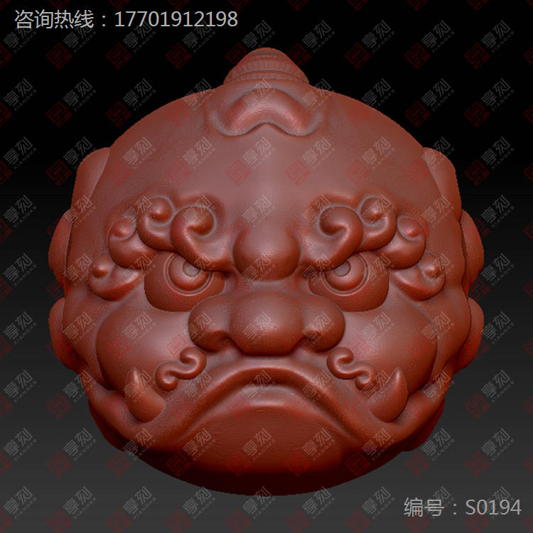 狮头珠子图案下载