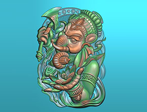 象神雕刻图案 精雕电脑雕刻机图纸下载库