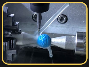 机雕回纹珠_数控玉雕机加工绿松珠子案例视频