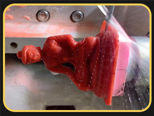 石艺小型工艺品雕刻机_人物佛像加工视频案例