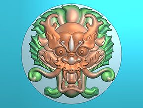 龙牌玉雕机电脑精雕图下载_玉雕图纸