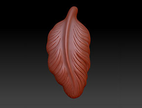 叶子吊坠首饰工艺品图案大全_享刻电脑精雕图库