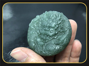 观看机雕翡翠过程_享刻玉石雕刻机案例_视频_教