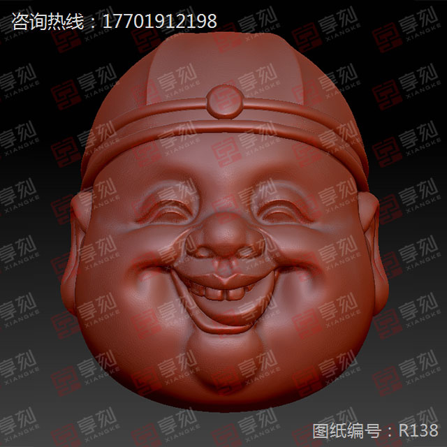 人物脸珠子电脑精雕图