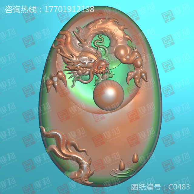 新款玉石电脑精雕图