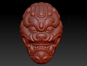 新款绿松珠子兽头精雕图案大全_绿松珠子加工机