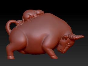 立体工艺品摆件精雕图案大全_小摆件自动雕刻机