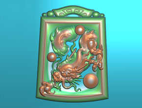 龙玉雕图案欣赏_全自动玉石雕刻机厂家分享