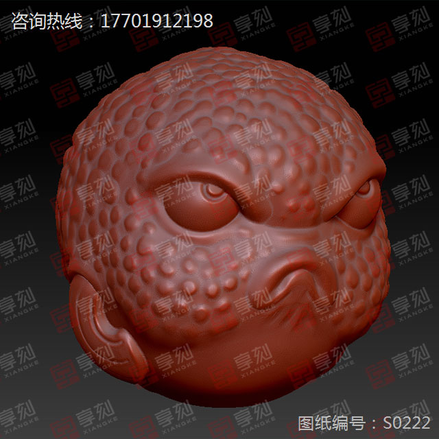 手串圆珠雕刻精雕图