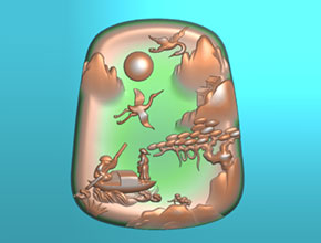 玉石自动雕刻机玉雕图库中心下载_享刻玉石雕刻