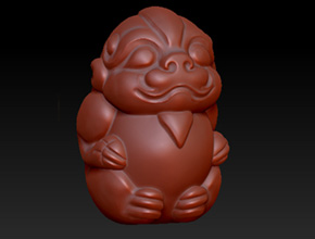 享刻YD22立体玉雕机_立体貔貅吊坠精雕图纸下载