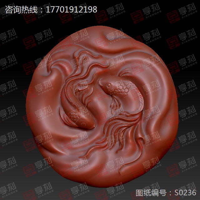 翡翠玉佩精雕图