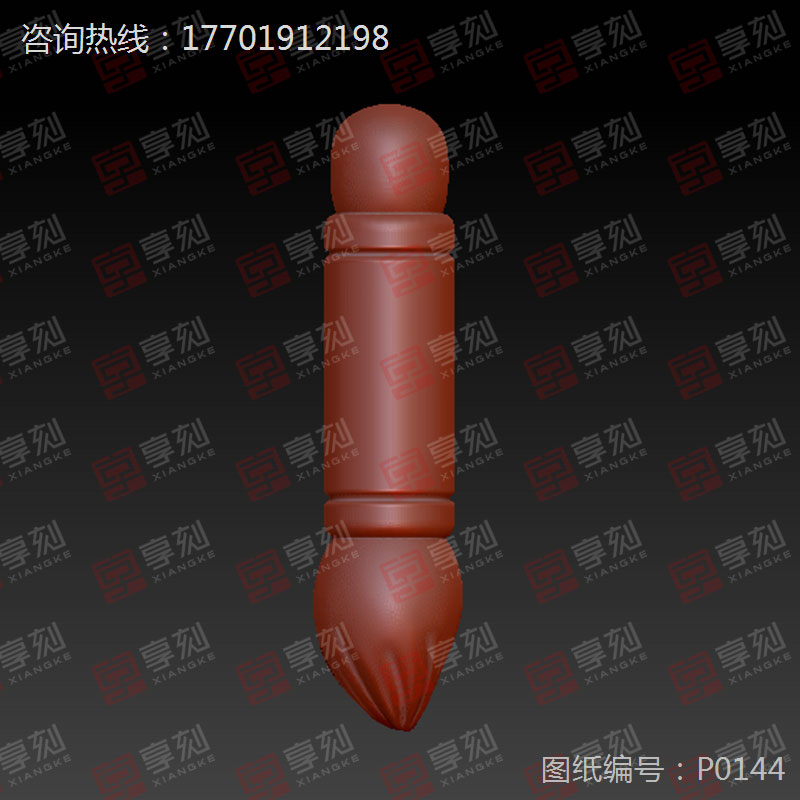 毛笔玉石雕刻图案