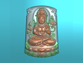 玉石雕刻观音牌子图案系列_玉鼎享刻玉石雕刻机