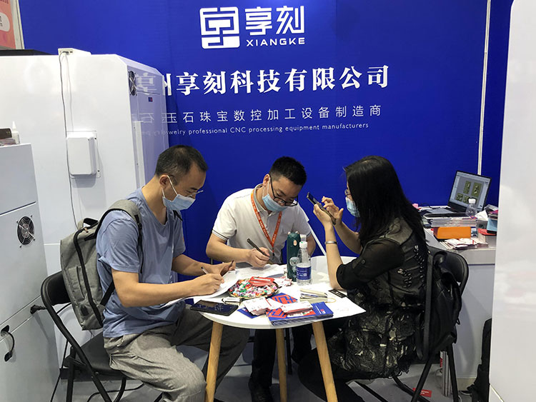 玉石雕刻机厂家展会