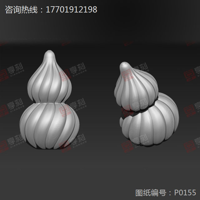 玉石水晶葫芦玉雕图案