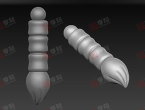 毛笔玉石精雕雕刻图案_享刻工艺品雕刻机厂家