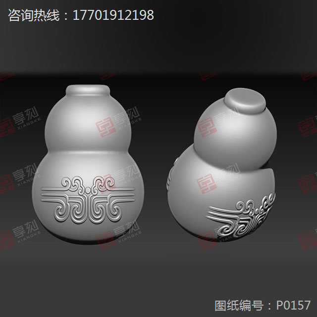 葫芦电脑雕刻图案