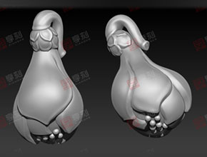 金银玉石水晶耳环玉石精雕图案_享刻雕刻机厂家