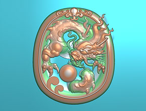 翡翠龙牌玉石雕刻图案欣赏_享刻玉鼎玉器电脑雕
