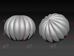 南瓜饰品雕刻图案_享刻玉石加工设备厂家