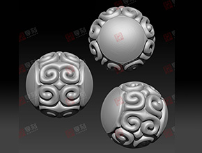 绿松南红珠子经典图纸_珠子自动雕刻机厂家