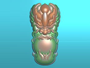 翡翠龙吐珠精雕图_享刻玉鼎玉石雕刻机厂家