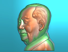 毛泽东浮雕精雕图下载_享刻玉鼎雕刻机生产厂家