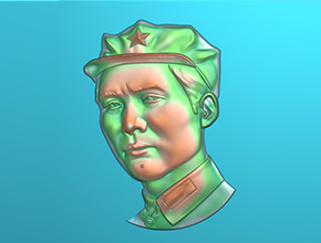 毛泽东工艺品精雕图_铜工艺品小型雕刻机