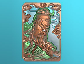 关公玉雕精雕图纸大全_享刻玉石浮雕精雕机厂家